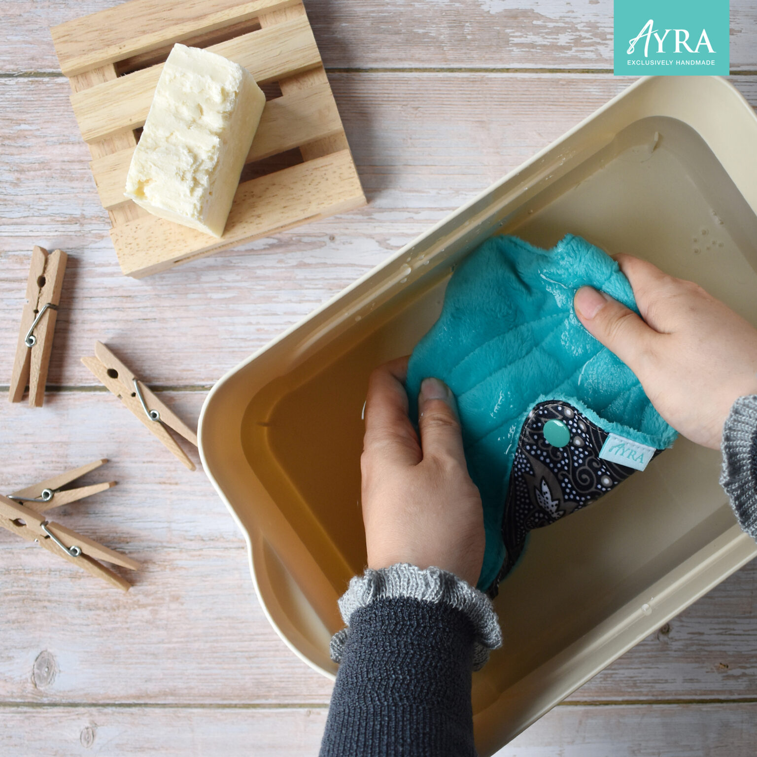 HOW TO WASH CLOTH PAD